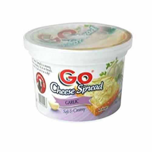 GO CHEESE SPREAD GARLIC 200GM